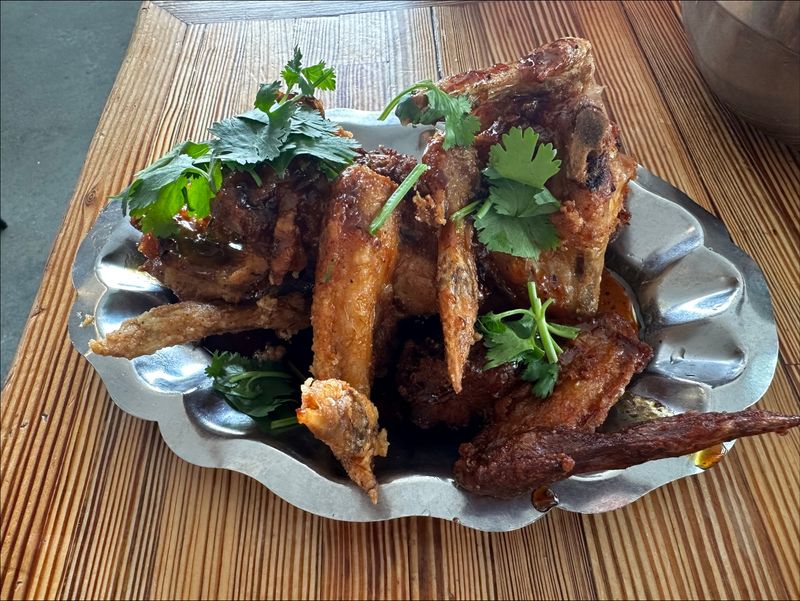 Wings, Fries, and Fried Dough on the Side