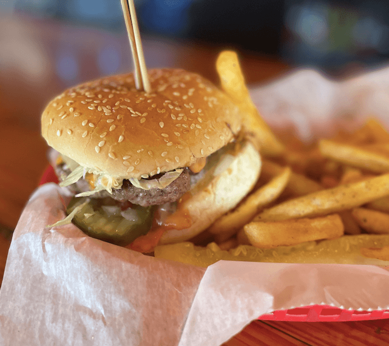 The Fries Work Best Dine In