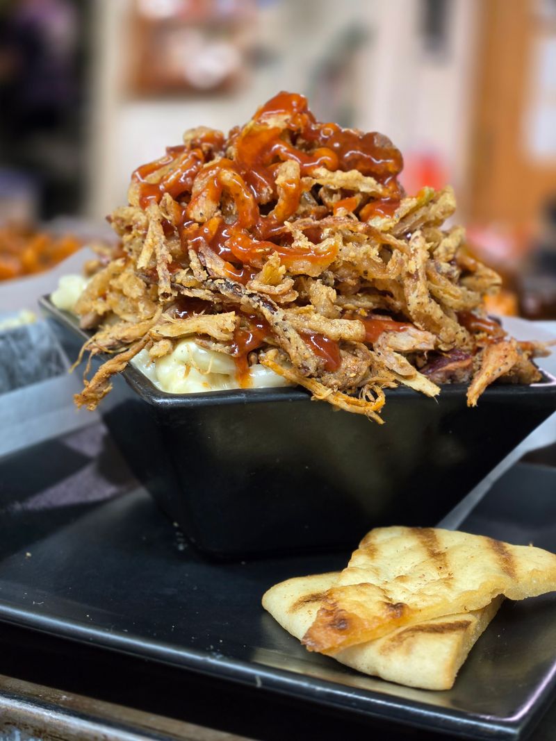 A Deck Where Pulled Pork Sandwiches Taste Even Better