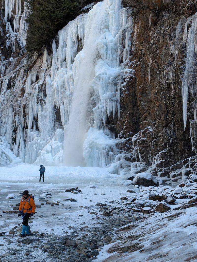 Winter Ice and a Frozen Wonderland
