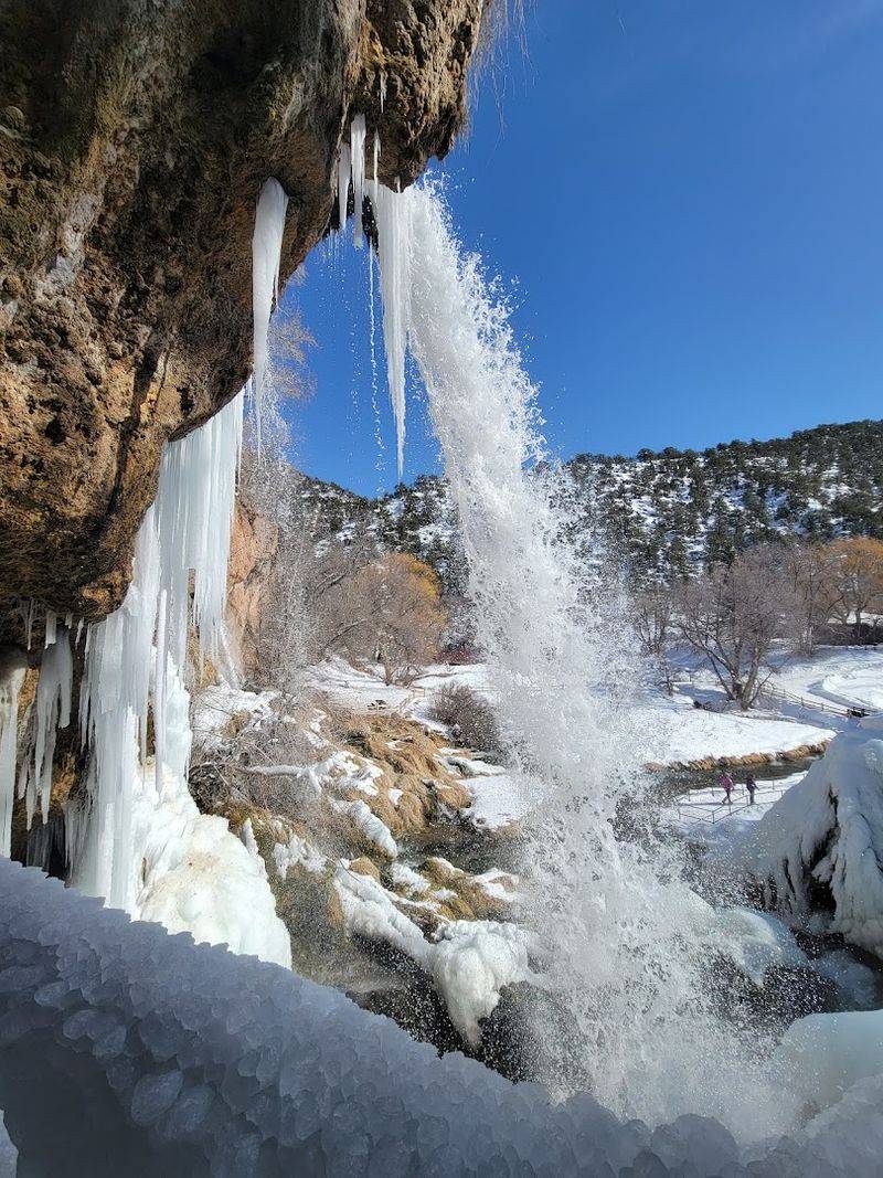 Winter Visits and the Frozen Waterfall Phenomenon
