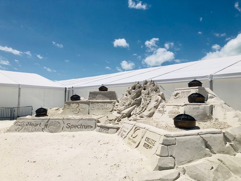 Sculptures Stand Over 12 Feet Tall