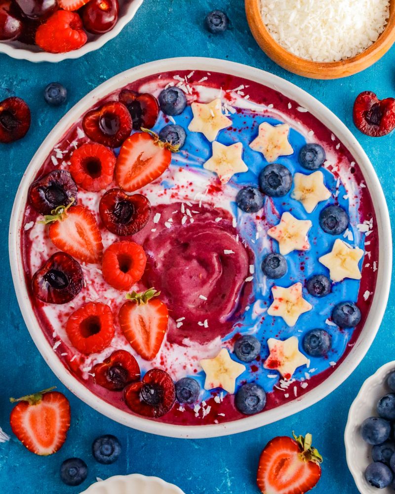 Stars & Stripes Forever Smoothie Bowls