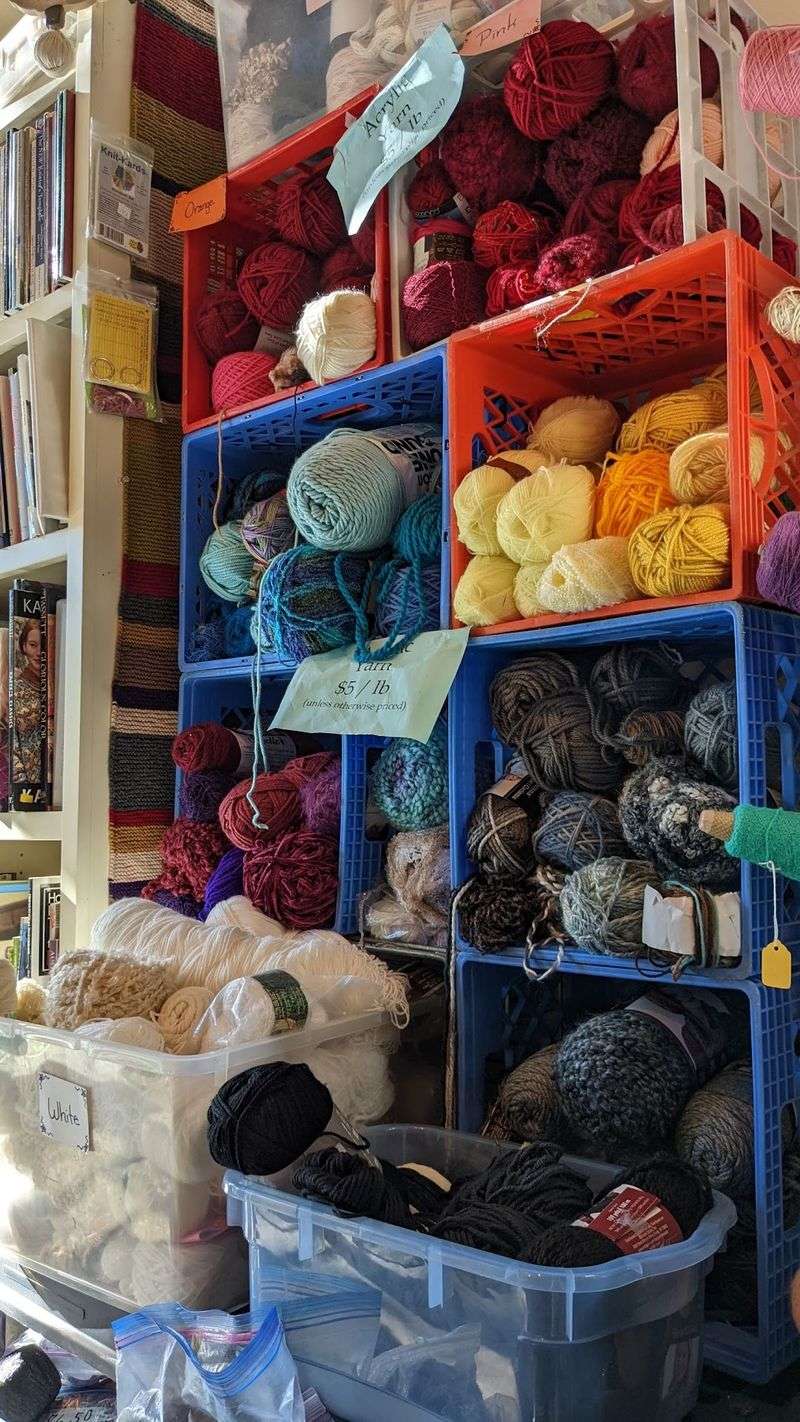 Yarn, Fabric, and Fiber Finds Galore