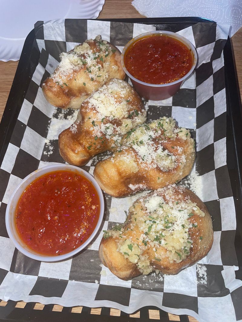 Skull-Shaped Garlic Knots Are The Signature Must-Try Item