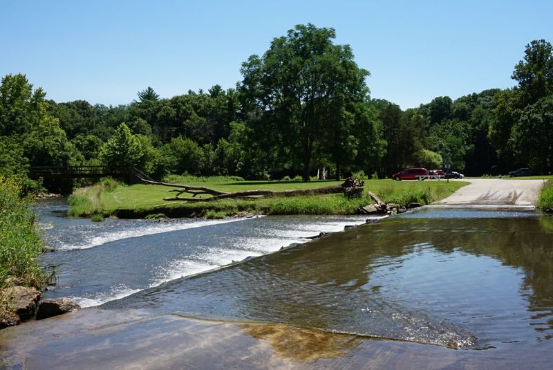Yes, You Drive Through The Creek