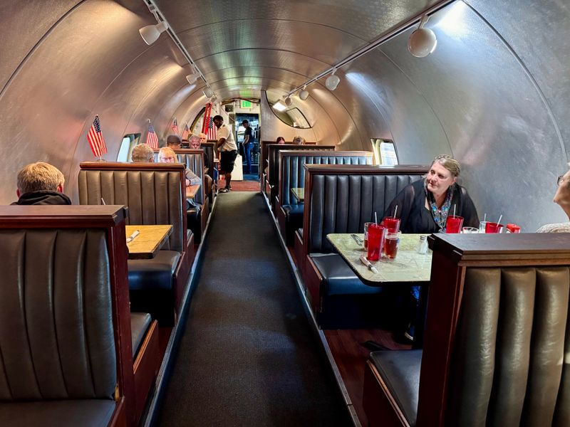 Inside the Boeing KC-97 dining experience