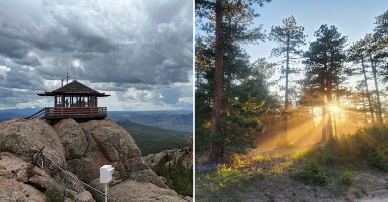 You Can Actually Spend The Night In A Historic Colorado Fire Lookout Right Above The Clouds