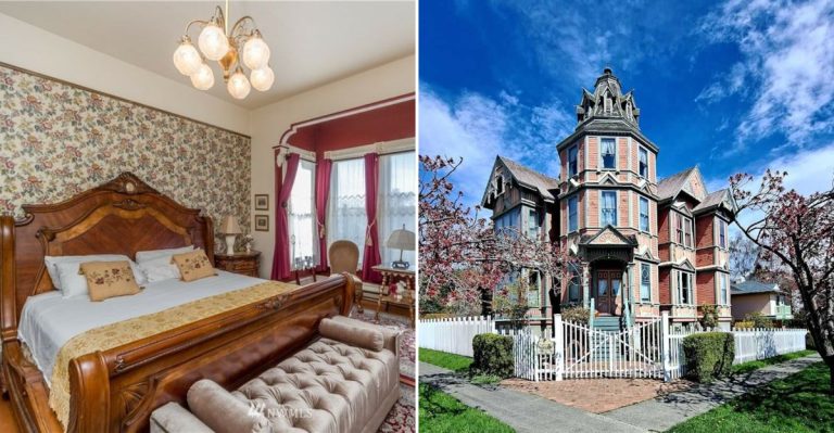 You Can Spend The Night Inside This Haunted Victorian Mansion In Washington