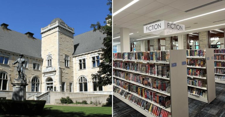 You Can Wander Through Thousands Of Books In This Castle-Like Illinois Library