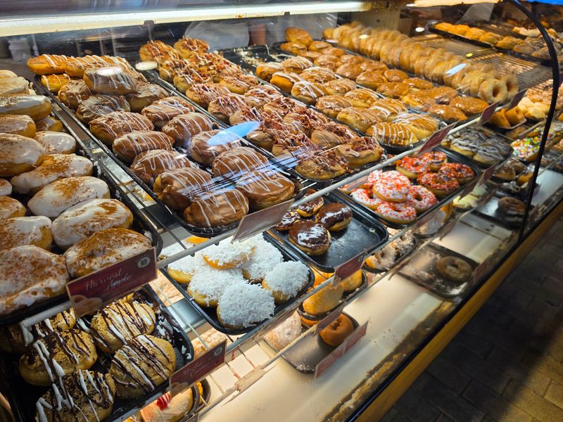 You Might Watch Your Doughnut Get Filled Right Before Your Eyes You Might Watch Your Doughnut Get Filled Right Before Your Eyes