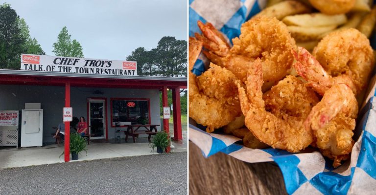 You’d Never Guess Alabama’s Crispiest Fried Shrimp Are Served At This Tiny Roadside Café