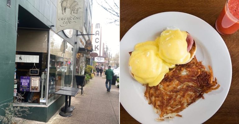 You’d Never Guess One Of Oregon’s Best Breakfasts Is Served Inside This Tiny Cafe