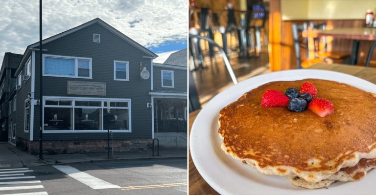You’d Never Guess Vermont’s Fluffiest Pancakes Are Served At This Cozy Breakfast Spot