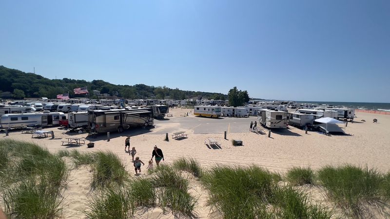 Your Campsite Is Already On The Sand