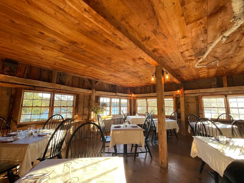 Your Dinner Table Sits Inside An Antique Barn By The Water Your Dinner Table Sits Inside An Antique Barn By The Water