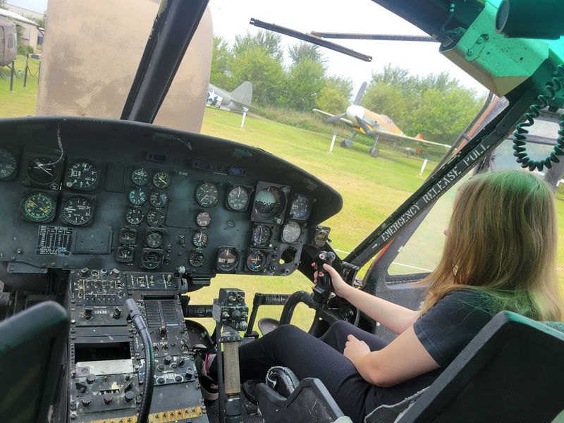Your Kid Gets The Pilot's Seat In A Real Huey