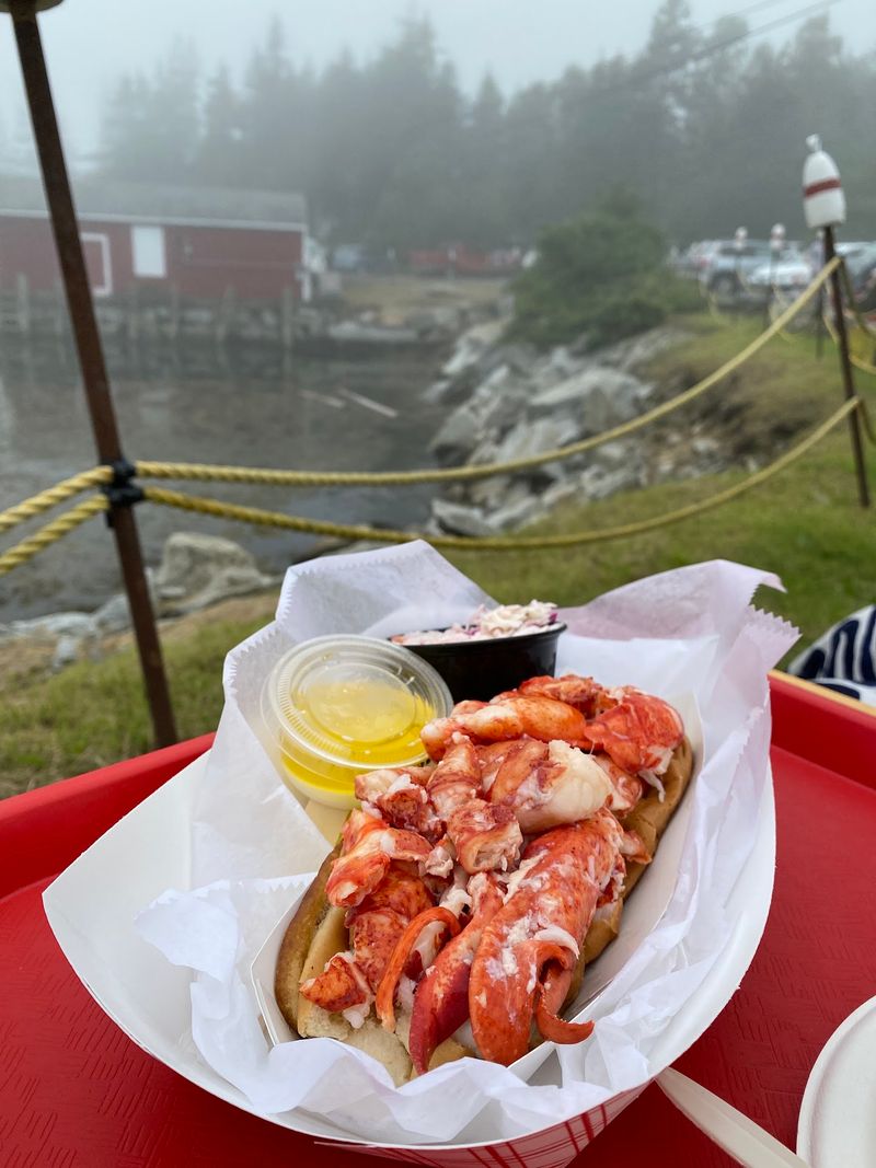 Your Lunch Might Arrive On The Boat Across The Water Your Lunch Might Arrive On The Boat Across The Water