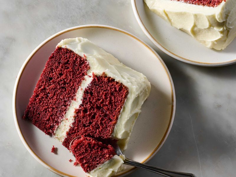 Red Velvet Cake with Cream Cheese Frosting