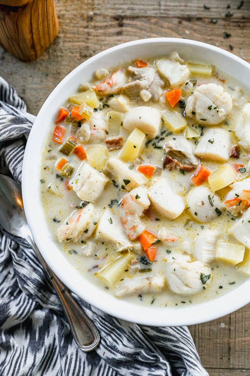 Creamy Seafood Chowder