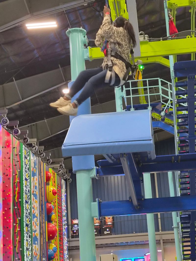 Zip Lines Stretching Nearly 300 Feet