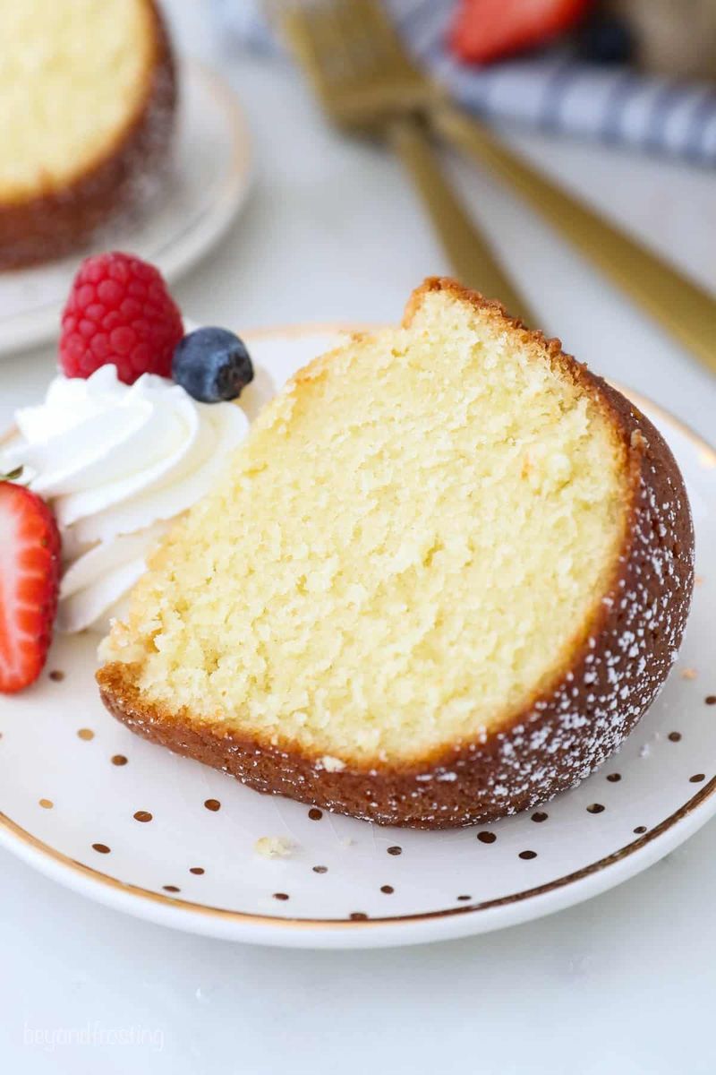 Classic Pound Cake: Four-Ingredient Wonder