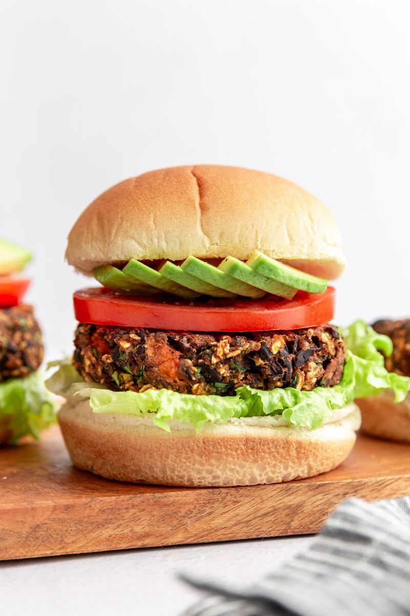 Sweet Potato Black Bean Burgers
