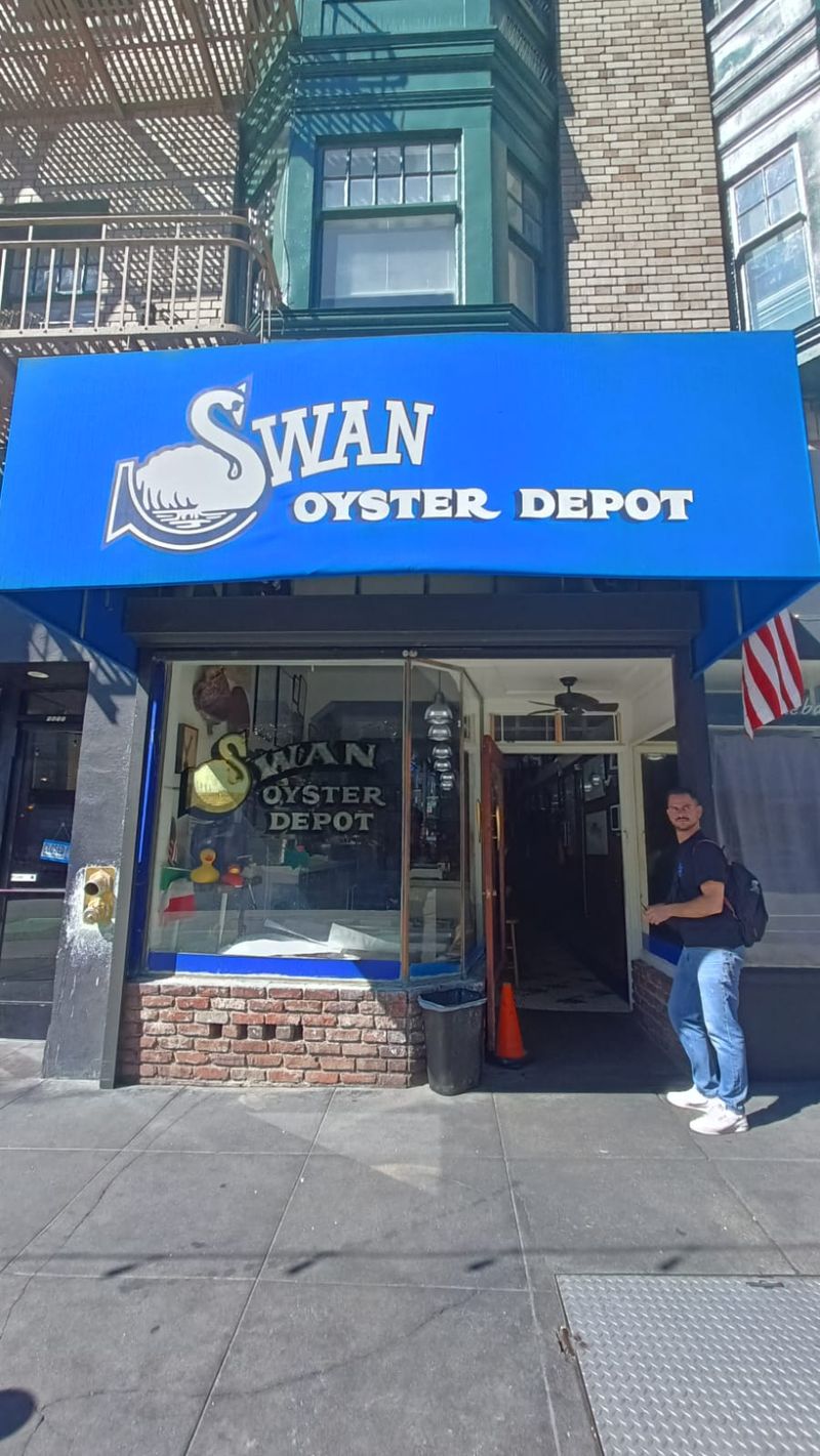 Swan Oyster Depot Crab-Anthemum And Sicilian Sashimi (San Francisco)