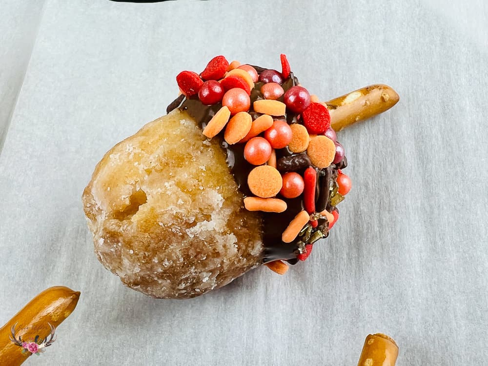 The perfect treat for Fall - Acorn Donut Holes