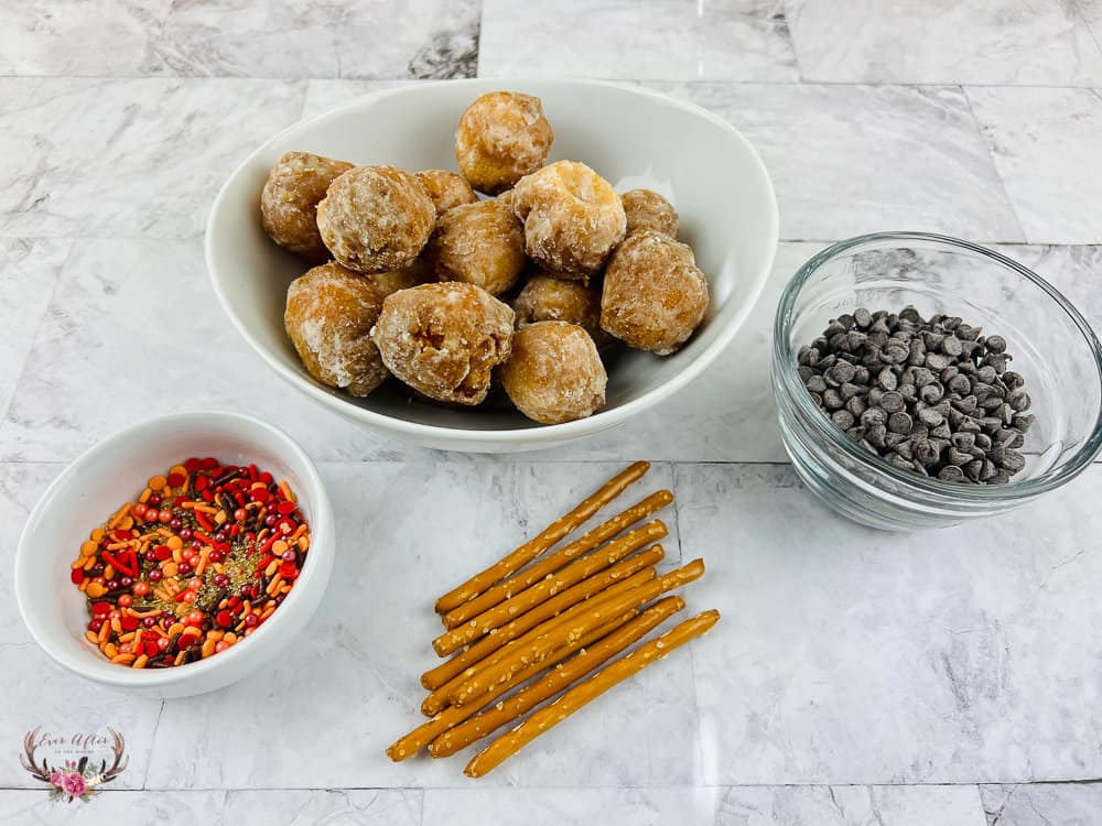 The perfect treat for Fall - Acorn Donut Holes