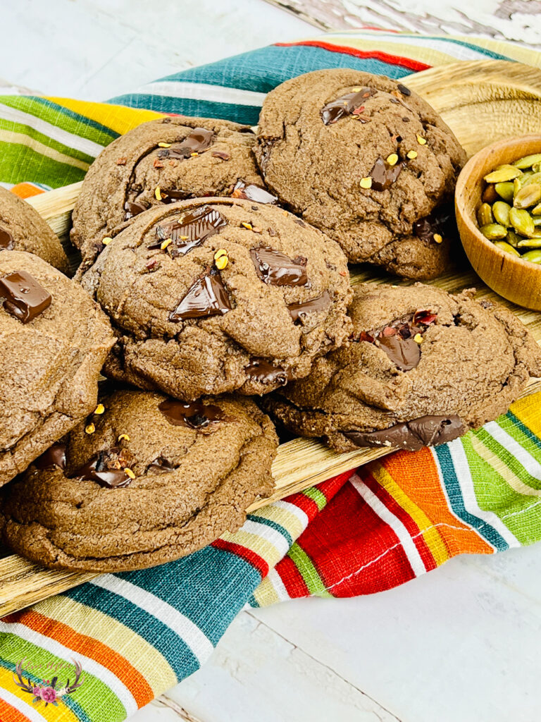 ancho chile mexican chocolate cookies