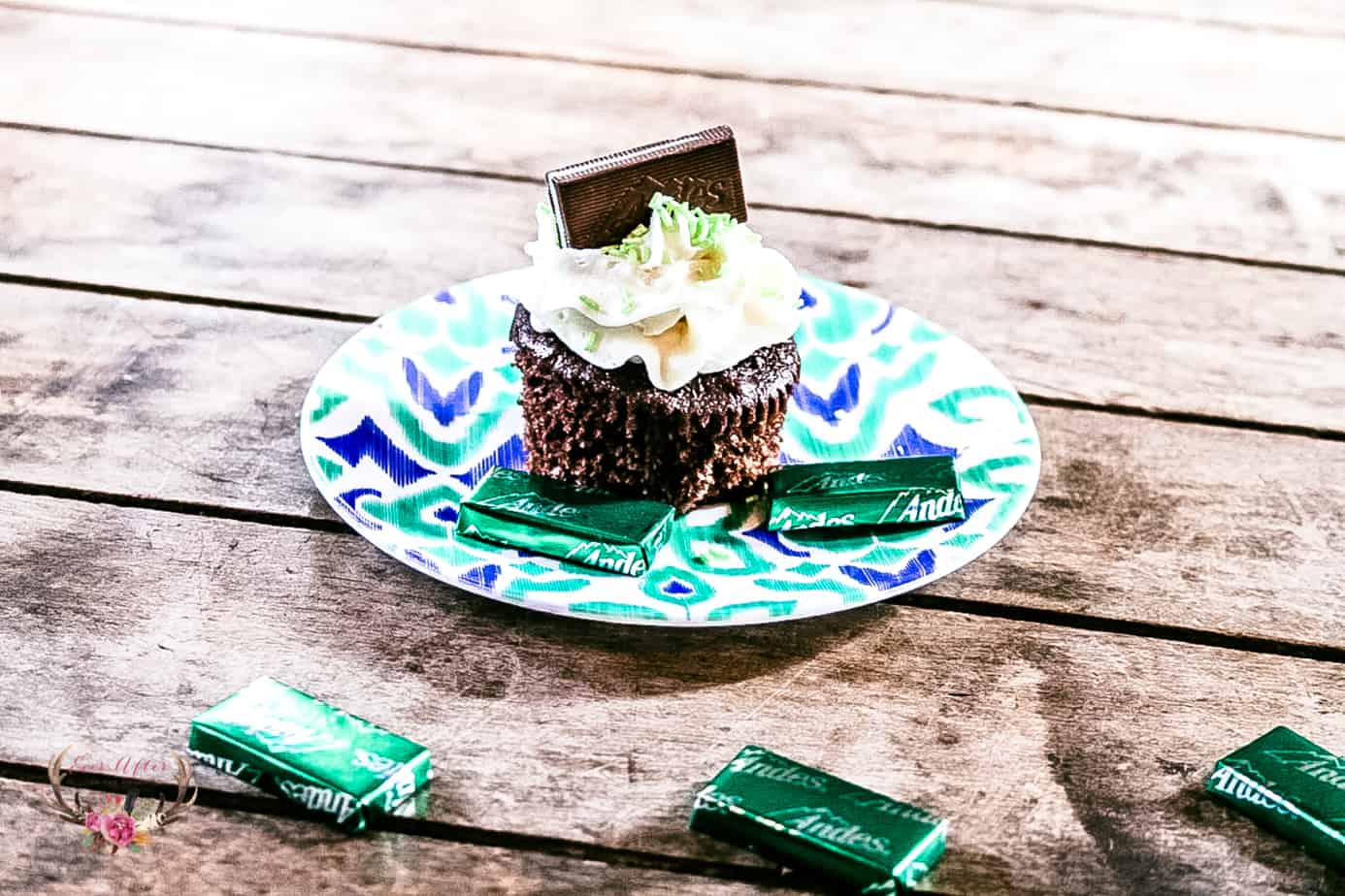 andes chocolate mint cupcakes