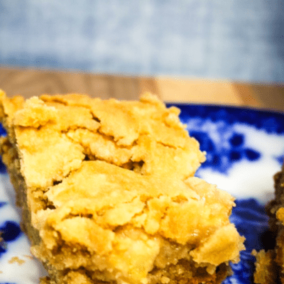 one bowl apple bars