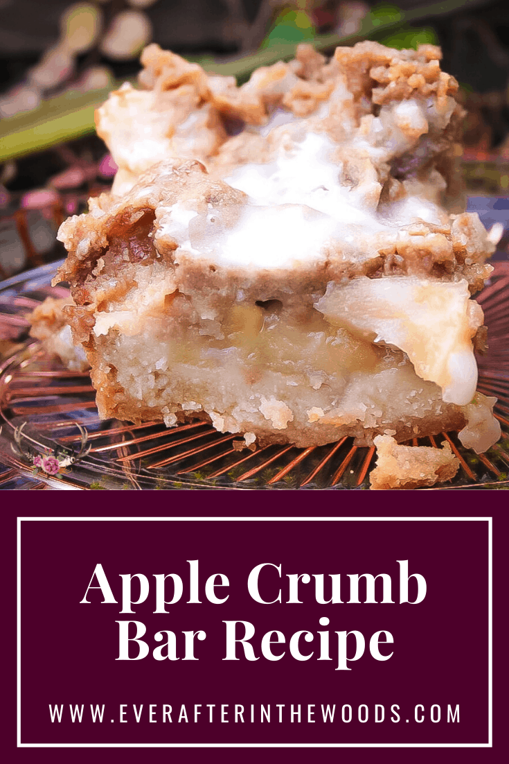 apple crisp cookie bar