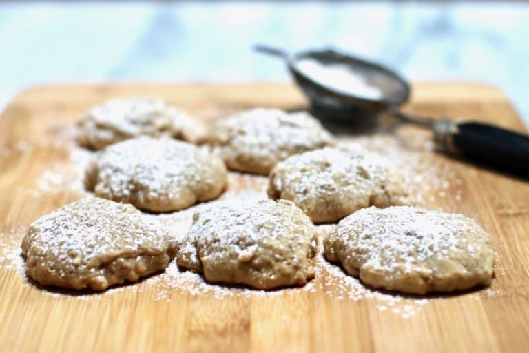brown sugar apple cookies