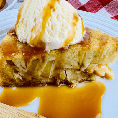 upside down apple cake