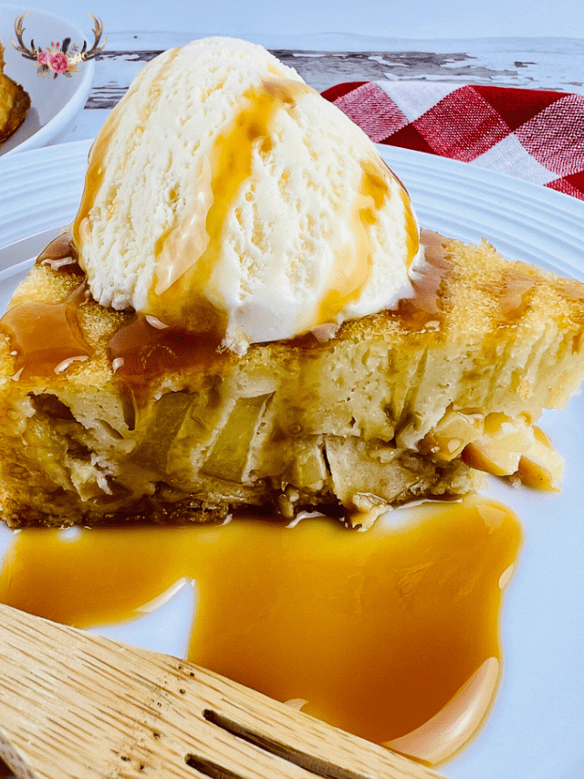 Easy Upside Down Apple Cake Ever After in the Woods