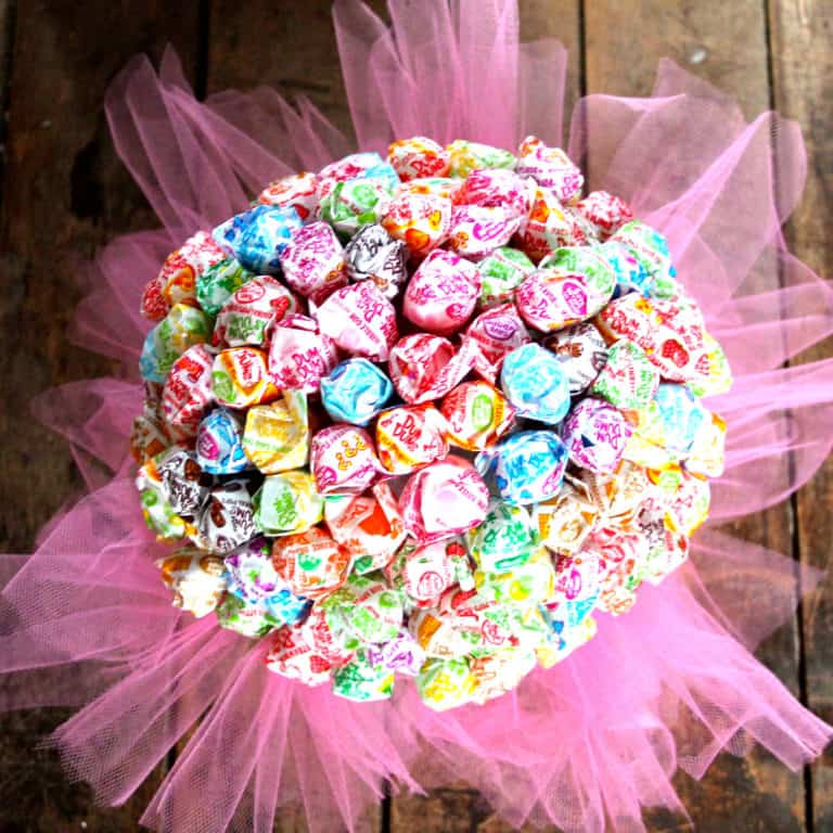 easy tutu centerpiece for dance ballet ballerina little girl birthday party shower