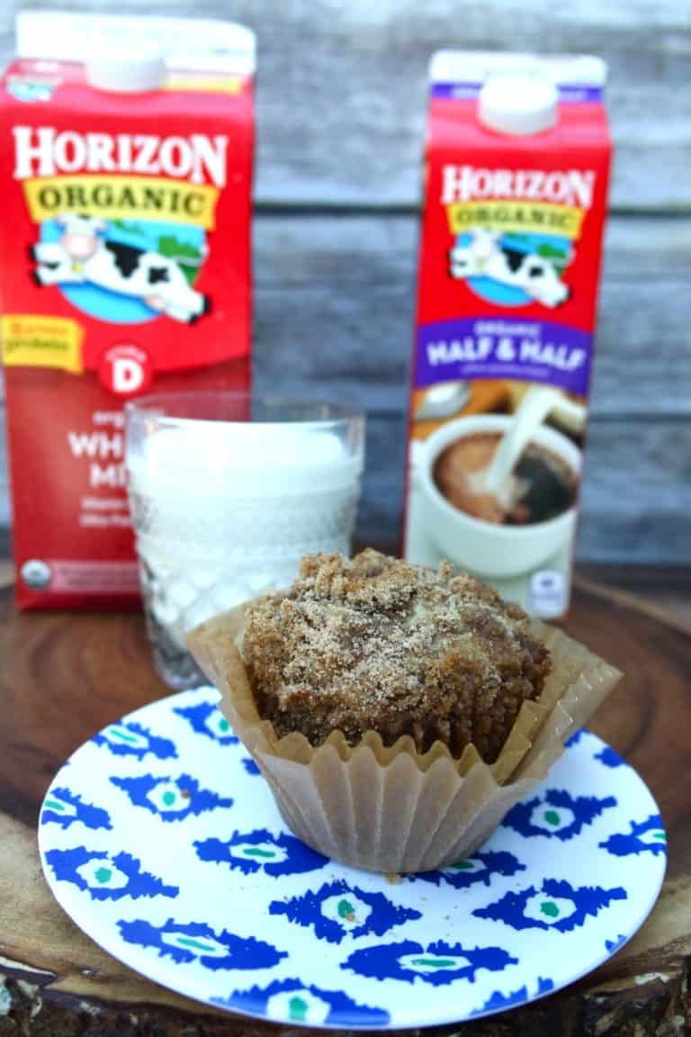 Moist Banana Crumb Muffins