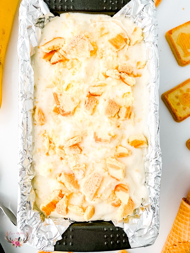 Southern Banana Pudding Ice Cream Recipe - Ever After in the Woods