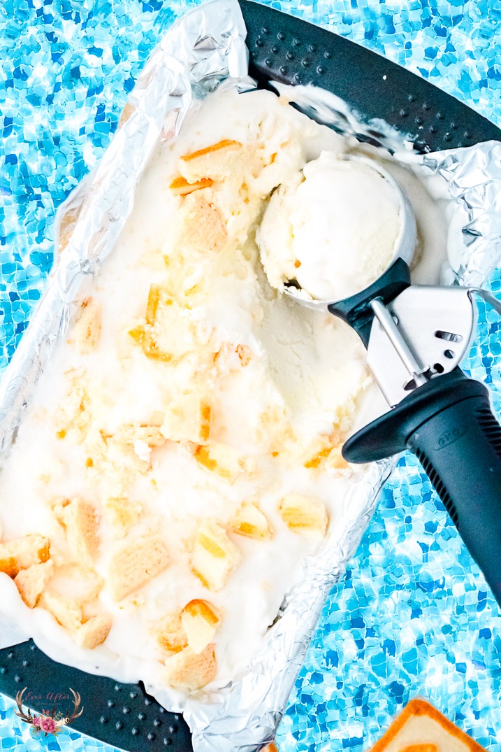 Southern Banana Pudding Ice Cream Recipe - Ever After in the Woods