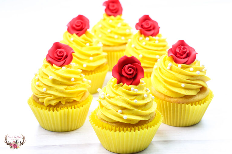 Beauty and the Beast Cupcakes