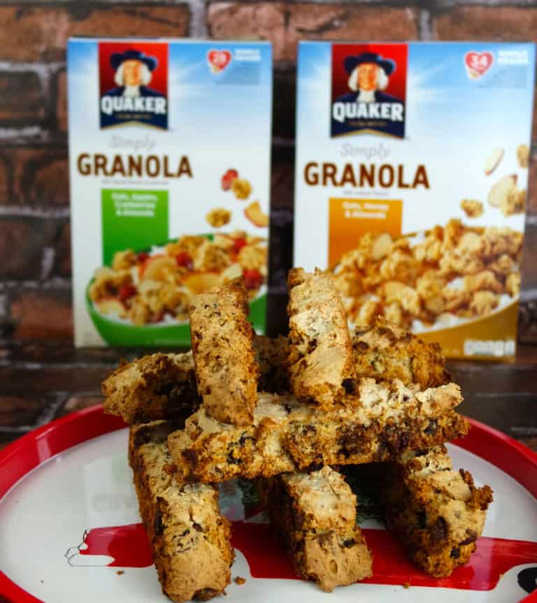 Easy Biscotti with Quaker® Simply Granola