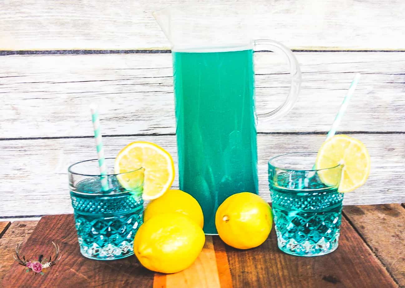 electric blue lemonade
