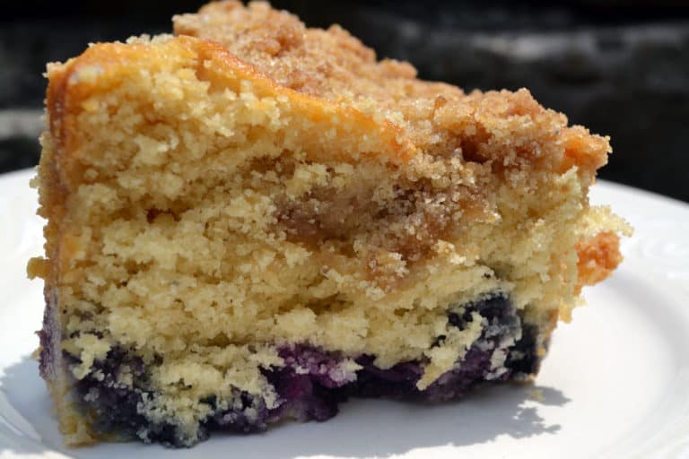 Blueberry Crumb Cake from Cake Mix