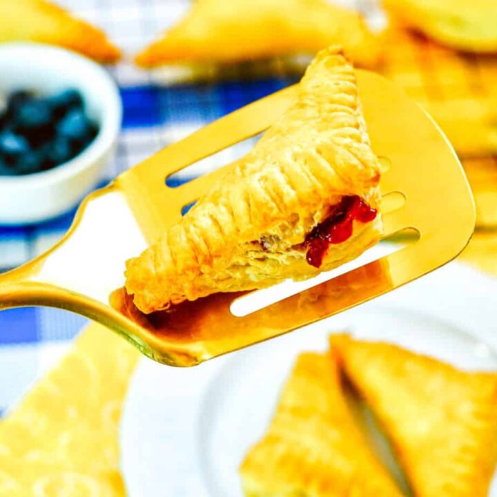 blueberry pastries