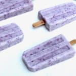 blueberry almond ice pops with no added sugar