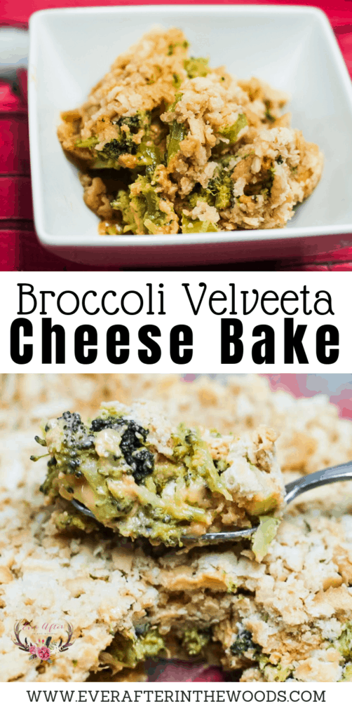 Broccoli Velveeta Cheese Bake with Ritz Crackers Ever After in the Woods