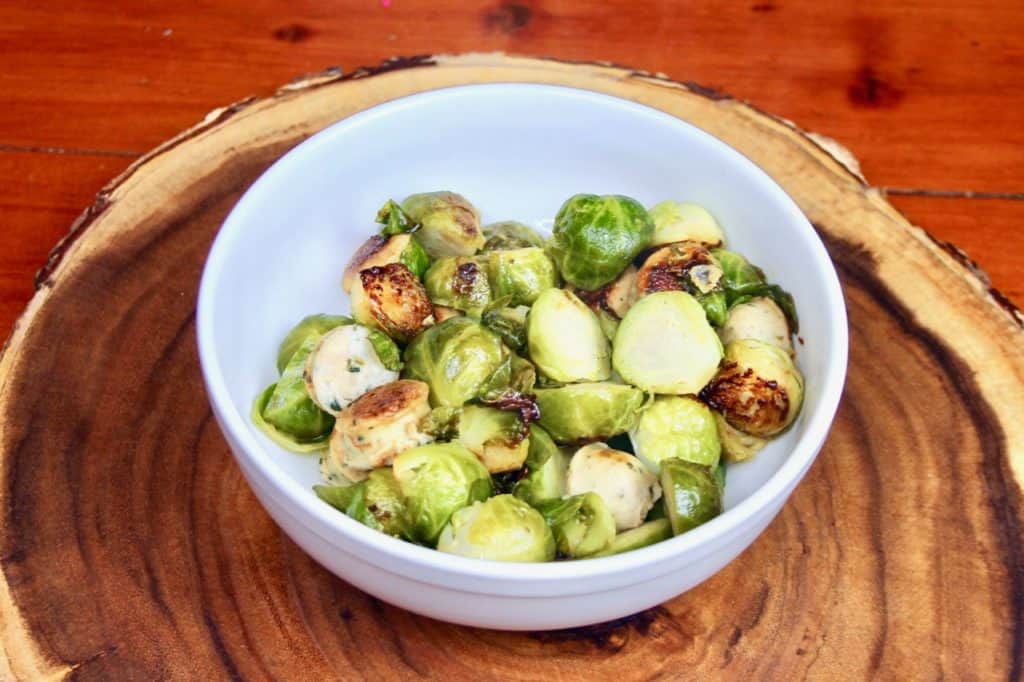 Brussel Sprouts and Sausage Recipe + Giveaway Ever After in the Woods