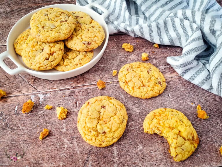 Easy Butterfinger Cake Mix Cookies
